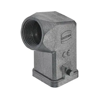 Produktfoto 1 von HARTING Han A Haube Einhebel 1, Kabel 3A Haube, IP44, IP65, IP40