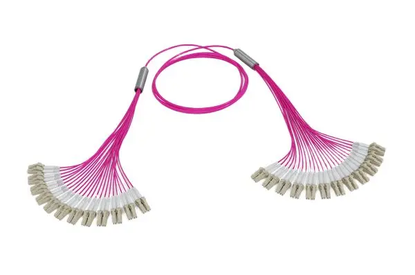 Produktfoto 1 von HellermannTyton Connectivity RapidNet LWL-Kabel 10 m, Raucharm halogenfrei Magenta