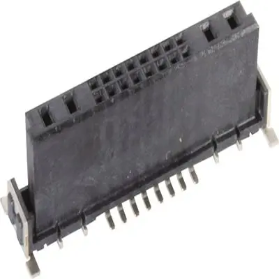 Produktfoto 1 von HARTING Har Flex Anschluss Gerade Oberfläche 20-polig / 2-reihig, Raster 2.54 mm Lot