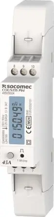 Produktfoto 1 von Socomec Countis P06 Energiemessgerät LCD Elektronik / 1-phasig Impulsausgang