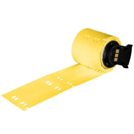 Produktfoto 1 von Brady Beschriftungsband für BMP61, BMP71, M610, M611, M710 auf Gelb 10 mm 60 mm 10 mm