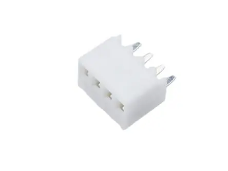 Produktfoto 1 von Molex 4455 Leiterplattenleiste Vertikal, 4-polig / 1-reihig, Raster 2.54 mm Raster Oberfläche, Kabel-Platine, Ummantelt