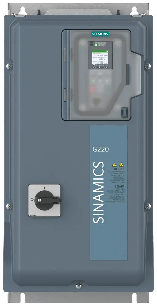 Siemens G220 3-Phasen Wechselstrommotorantrieb 1.1 kW 240 V 9.8 A 550Hz
