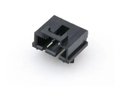Molex 70634 Leiterplattenleiste gewinkelt, 4-polig / 2-reihig, Raster 2.54 mm Raster Durchsteckmontage, Kabel-Platine,