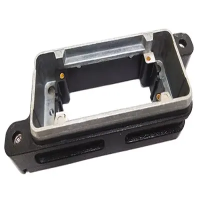 Produktfoto 1 von HARTING Han HPR Anbaugehäuse Schraubbefestigung, Hinten 16B Anbaugehäuse, IP65, IP68, IP69, IPx9K