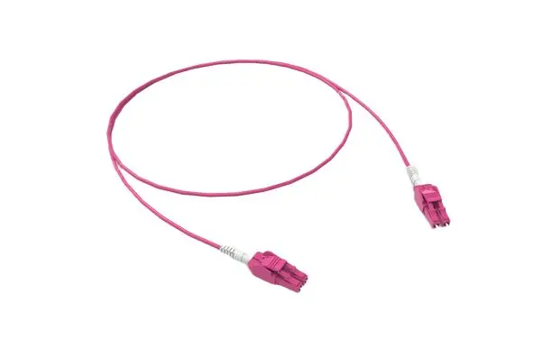 Produktfoto 1 von HellermannTyton Connectivity RapidNet Ultra LWL-Kabel 2 m, Raucharm halogenfrei Magenta