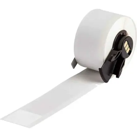 Brady Etikett B. 50.8 mm für M610 100 Pro Rolle auf Weiß 57.15 mm Weiß Vinyl selbstlaminierend