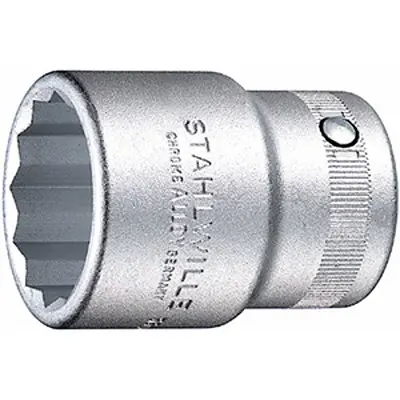 Produktfoto 1 von STAHLWILLE 3/4 in Bi-Hex Buchse SW 7/8 in Vierkant x 51.00 mm