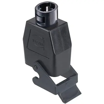 Produktfoto 1 von HARTING Han Compact Gehäuse Einhebel, Kabel Kupplungsgehäuse, IP65