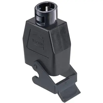 Produktfoto 1 von HARTING Han Compact Gehäuse Einhebel 1, Kabel Kupplungsgehäuse, IP65
