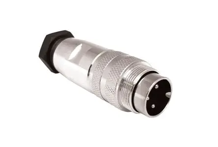 Produktfoto 1 von Bulgin M16 Series M16 Standard Kfz-Steckverbinder Stecker 5-polig Stecker 6A Inline IP67