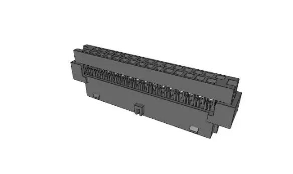 Produktfoto 1 von Molex 87568 Steckverbindergehäuse Buchse, Gerade, 30-polig Kabel / 2-reihig, Raster 2 mm