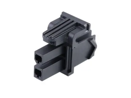 Produktfoto 1 von Molex 172708 Buchse Steckverbindergehäuse 4.2 mm, 2-polig / 2-reihig Gerade, Frei hängend