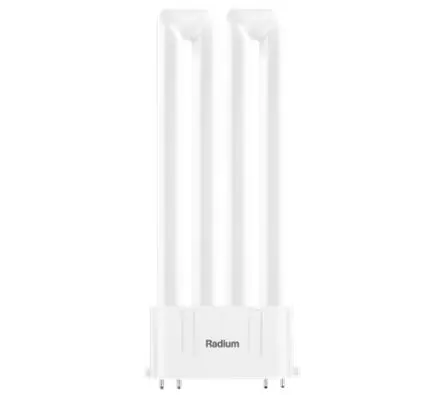 Produktfoto 1 von Radium Essence Twin LED-Lampe, 240V, 20 W / 2500 lm, Weiß 222 mm 4000k, 2G10-Sockel 36 W
