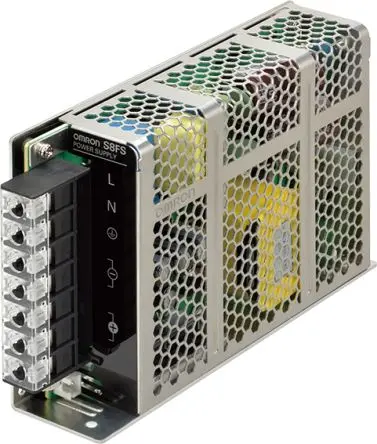 Produktfoto 1 von Omron S8FS Einbau-Schaltnetzteil 1 24V dc 150 W, DIN-Hutschiene 240V ac
