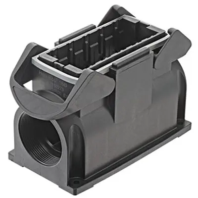 Produktfoto 1 von HARTING Han Eco Modular Oberflächenmontiertes Gehäuse Doppelter Hebel 2, SMD 16B Oberflächenmontiertes Gehäuse, IP65