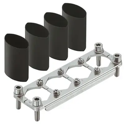 Produktfoto 1 von HARTING Han HPR Enlarged Rahmen, Buchse, M40, 141 x 43.5 mm