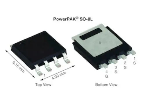 Produktfoto 1 von Vishay TrenchFET P-Kanal, SMD MOSFET Erweiterung -80 V / -128 A 468 W, 4-Pin PowerPAK SO-8L