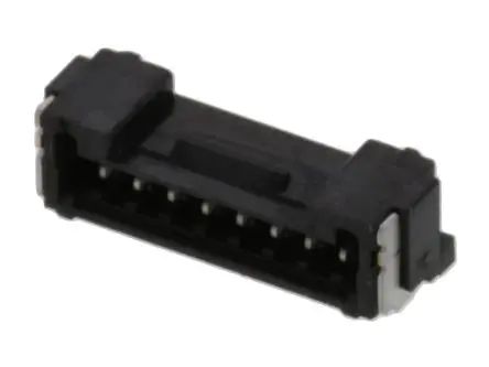 Produktfoto 1 von Molex 505567 Leiterplattenleiste Gerade, 8-polig / 1-reihig, Raster 1.25 mm Raster Oberfläche, Kabel-Platine, Ummantelt