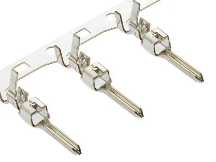 Produktfoto 1 von Molex 50419 Crimp-Anschlussklemme, Stecker Crimpbefestigung 18 AWG, Zinn 24 AWG
