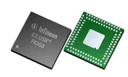 Produktfoto 1 von Infineon 1-Kanal USB-Controller USB-Controller 480 Mbit/s USB UART 104-Pin (3.63V) (1.62 V), LGA