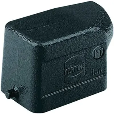 Produktfoto 1 von HARTING Han M Haube Einhebel 1, Kabel 6B Haube, IP65, IP66, IP67