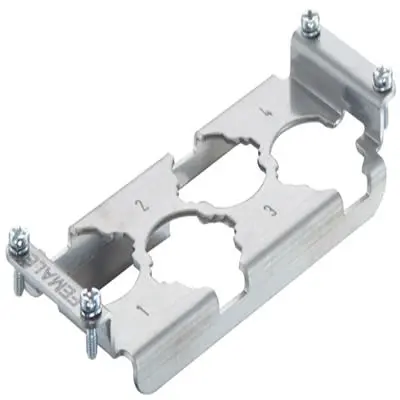 Produktfoto 1 von HARTING Han HPR Rahmen, Buchse, M3, 111 x 44 x 18.5 mm