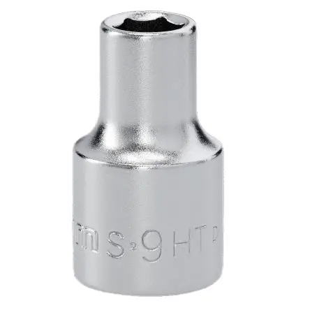 Produktfoto 1 von Facom 1/2 in 6-Kant Buchse SW 9 mm Sechskant x 36mm