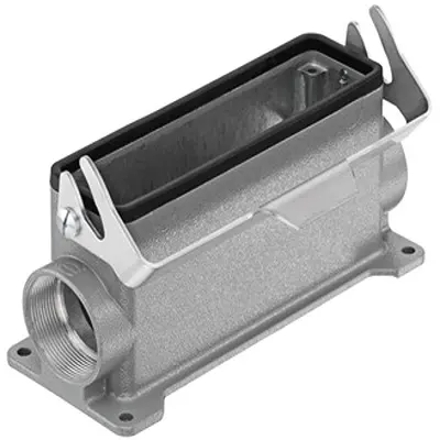 Produktfoto 1 von HARTING Han B Oberflächenmontiertes Gehäuse Einhebel 1, SMD L32B Oberflächenmontiertes Gehäuse, IP65