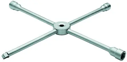 Produktfoto 1 von Gedore Schraubenschlüssel Kreuzschlüssel 4-in-1 im Vanadiumstahl 31Crv3-Gehäuse