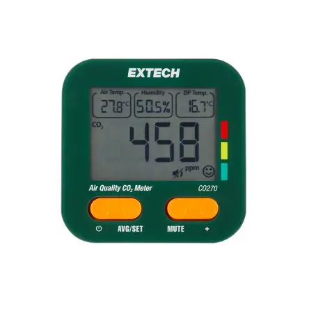 Produktfoto 1 von FLIR CO270 Luftqualitätsmessgerät 50 °C, CO2 bis 9999 ppm, bis 122 °F, Batterie-betrieben / 95 %RH