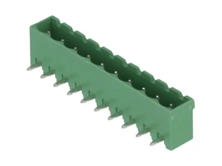 Produktfoto 1 von Molex 39532 Anschlussklemmenblock Gerade, Einsteck-Anschluss, 10-polig / 1-reihig, Raster 5.08 mm