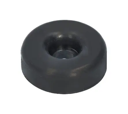 Produktfoto 1 von NEMIQ NEMIQ Nitrilkautschuk (NBR) Zylindrisch Regalfuß Bohrung 3.7 mm, Ø 15 mm x 5 mm, Shore A70