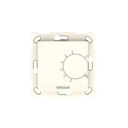 Produktfoto 1 von Grässlin thermio Thermostat 10 A / 230V ac Nein, 30 °C 230V ac
