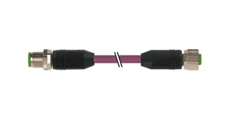 Produktfoto 1 von Murrelektronik Limited 7000 Series, 5-polig Kabel assembliert, M12 Stecker 5 / M12 Buchse, Länge 10 m
