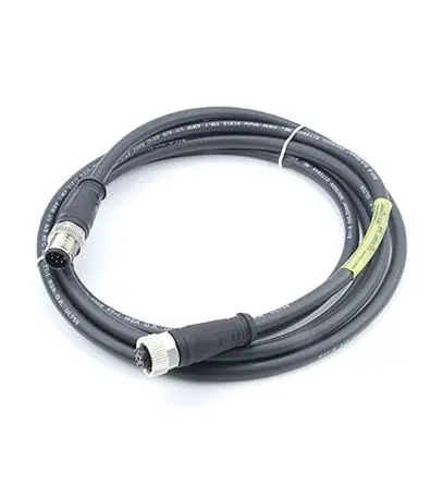 Produktfoto 1 von Molex 120066, 8-polig Kabel assembliert, M12 Micro Change Buchse 8 / M12 Micro Change Stecker, Länge 2 m