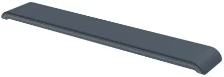 Produktfoto 1 von Leitz Schaum Handballenauflage Dunkelgrau, 22 mm x 437 mm x 71mm