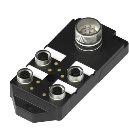 Produktfoto 1 von Amphenol Industrial 43 Verteilerkasten, M12-Stecker