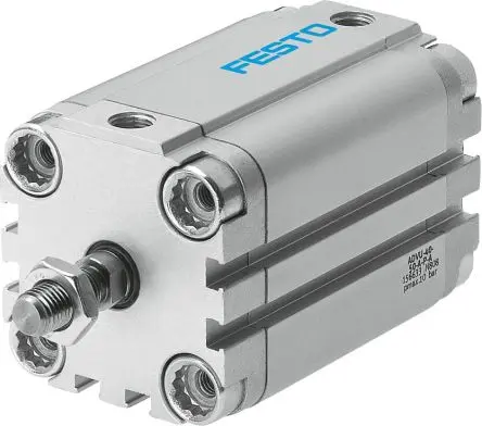 Produktfoto 1 von Festo 20 mm ADVU Pneumatik-Kompaktzylinder Doppeltwirkend