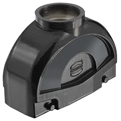 Produktfoto 1 von HARTING Han Eco Modular Haube Doppelter Hebel, Kabel 24B Haube, IP65
