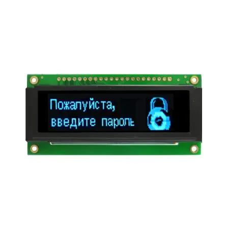 Produktfoto 1 von NEWHAVEN DISPLAY INTERNATIONAL 2.8 Zoll Blau OLED-Display 256 x 64 Pixel, 72 x 70 mm Grafik OLED-Matrix 4-Draht-SPI,