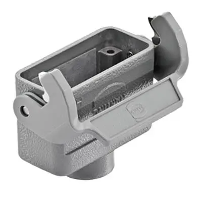 Produktfoto 1 von HARTING Han A Gehäuse Einhebel 1, Kabel 10A Kupplungsgehäuse, IP65