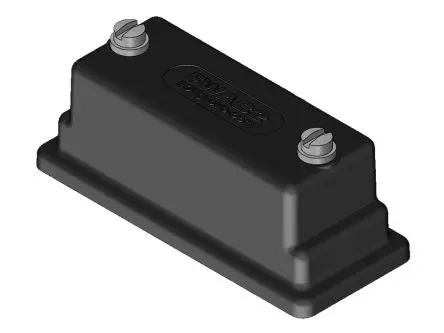 Produktfoto 1 von FCT from Molex 173110 Staubkappe, 9 Kontakte, Schwarz, IP67