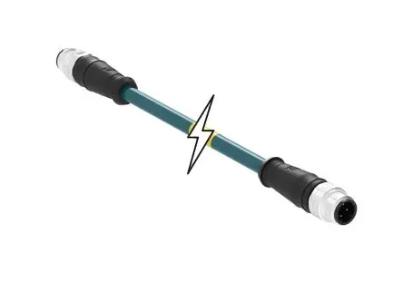 Produktfoto 1 von Molex 120108, 4-polig konfektioniertes Sensorkabel, konfektioniertes Sensorkabel Stecker 4 / M12 Micro Change Buchse,