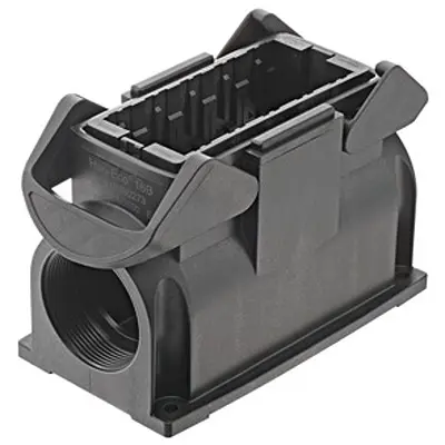 Produktfoto 1 von HARTING Han Eco Modular Oberflächenmontiertes Gehäuse Doppelter Hebel, SMD 16B Aufputzgehäuse, IP65