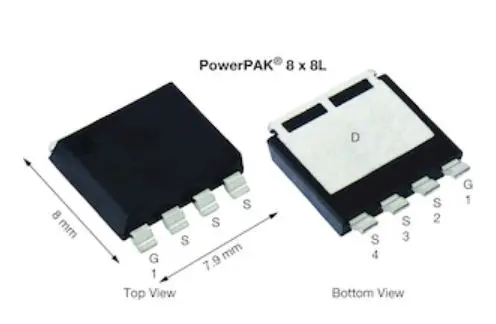 Produktfoto 1 von Vishay TrenchFET P-Kanal, SMD MOSFET Erweiterung -60 V / -222 A 348 W, 4-Pin PowerPAK (8x8L)