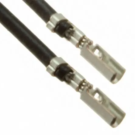 Produktfoto 1 von Molex Crimp-Anschlussklemme 68801 Vorgecrimpter Anschluss, Schwarz, 0.15 m