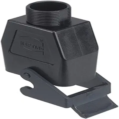 Produktfoto 1 von HARTING Han Compact Gehäuse Einhebel 1, Kabel Kupplungsgehäuse, IP65