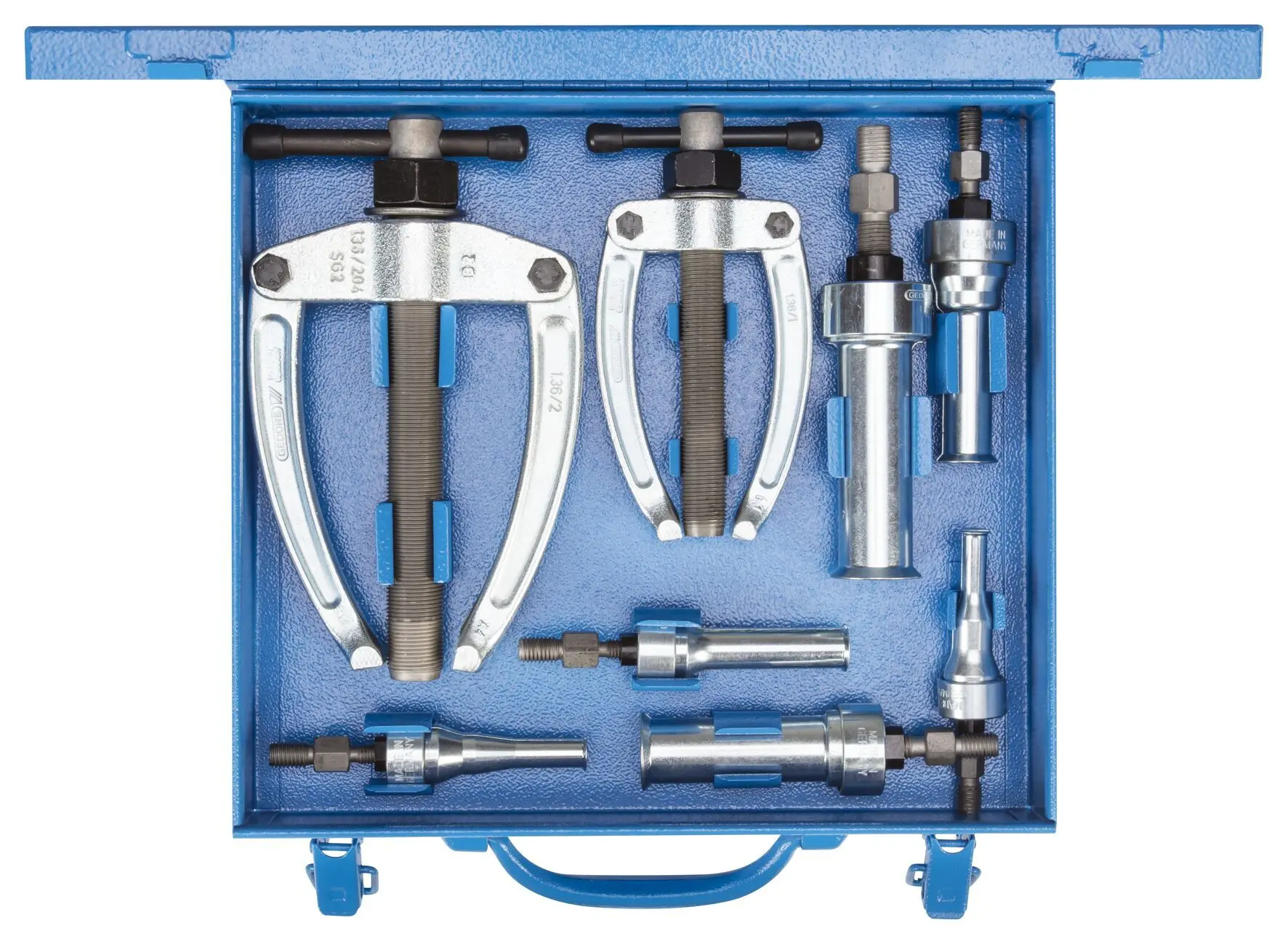 Produktfoto 1 von Gedore Mechanisch Abzieher-Set 12 to 45 mm, 8-teilig