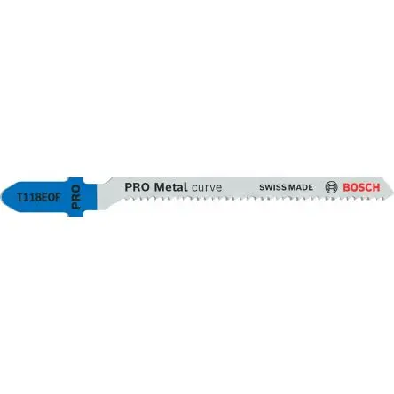 Produktfoto 1 von Bosch Bimetall Dünnes Blech Stichsägeblatt / 17 TPI 83 mm 5